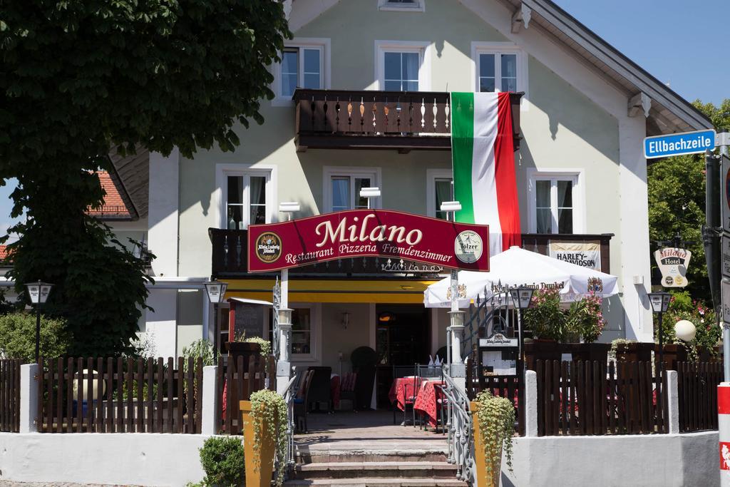 Hotel Ristorante Milano Бад-Тельц Екстер'єр фото